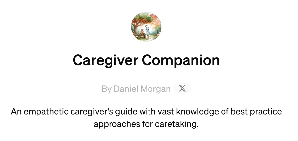 Caregiver Companion GPT